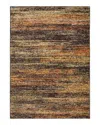 Oriental Weavers Atlas 8037 Area Rug, 6'7 X 9'6 In Gold/charcoal