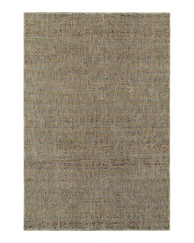 Oriental Weavers Atlas 8048 Area Rug, 3'3 X 5'2 In Blue/gold