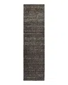 Oriental Weavers Atlas 8048 Runner Rug, 2'3 X 8' In Black/gray