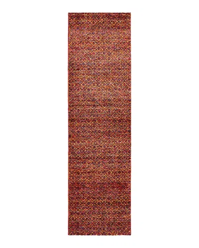 Oriental Weavers Atlas 8048 Runner Rug, 2'3 X 8' In Red/rust