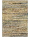 Oriental Weavers Atlas Plains 6'7" X 9'6" Area Rug In Sand