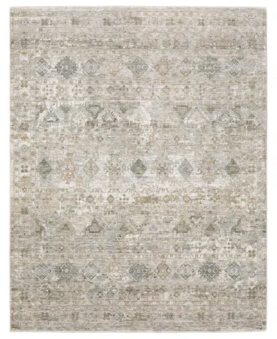 Oriental Weavers Avalon Ava05 2'7"x7'7" Runner Area Rug In Neutral