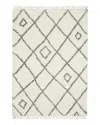 Oriental Weavers Axis Ax03a Area Rug, 6'7 X 9'6 In Ivory
