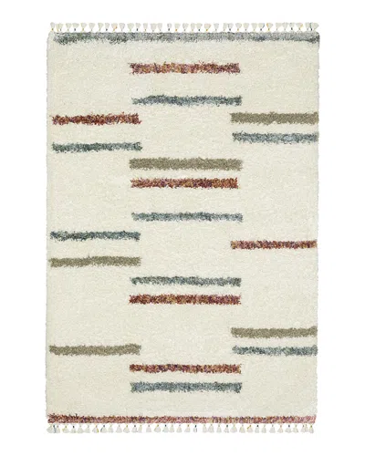 Oriental Weavers Axis Ax04a Area Rug, 6'7 X 9'6 In Ivory
