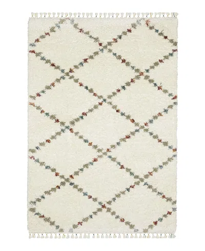 Oriental Weavers Axis Ax08a Area Rug, 7'10 X 10'10 In Ivory