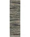 Oriental Weavers Bowen 1332 2'3" X 7'6" Runner Rug In Gray