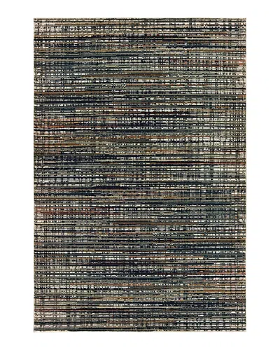 Oriental Weavers Bowen 1332 Area Rug, 3'10 X 5'5 In Black/navy