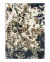 Oriental Weavers Bowen 1808q Area Rug, 3'10 X 5'5 In Navy/gold