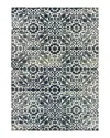 Oriental Weavers Bowen 5506e Area Rug, 6'7 X 9'6 In Navy/ivory