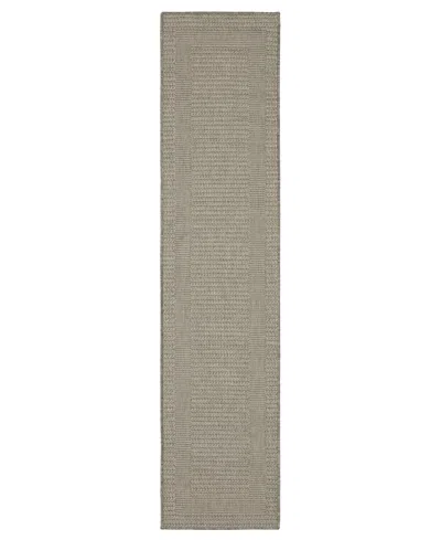 Oriental Weavers Caicos Ca05a 1'10x7'6 Runner Area Rug In Charcoal