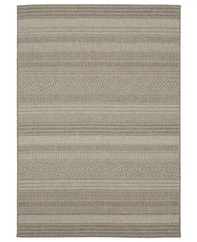 Oriental Weavers Caicos Ca06a 3'3x5' Area Rug In Charcoal
