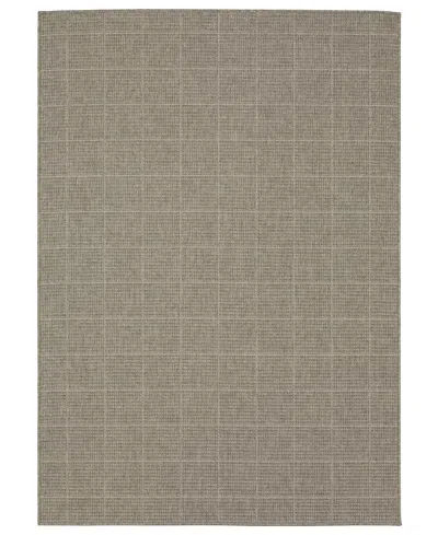 Oriental Weavers Caicos Ca04b 5'3x7'3 Area Rug In Charcoal