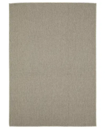 Oriental Weavers Caicos Ca07a 6'7x9'2 Area Rug In Charcoal