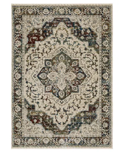 Oriental Weavers Capella Cap12 7'10"x10'10" Area Rug In Sand