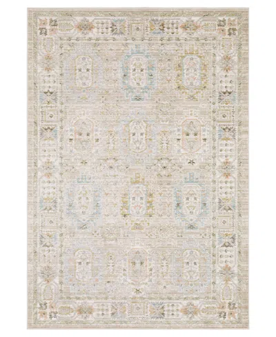 Oriental Weavers Cavett Cav04 7'10"x10'10" Area Rug In Sand