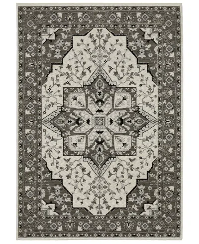 Oriental Weavers Chamberlain Ch09a 3'3x5' Area Rug In Ivory