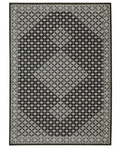 Oriental Weavers Chamberlain Ch04a 5'3x7'6 Area Rug In Black