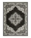 Oriental Weavers Chamberlain Ch05c Area Rug, 5'3 X 7'6 In Charcoal