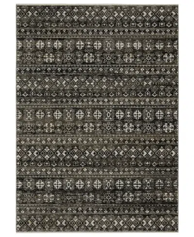 Oriental Weavers Chamberlain Ch07c 6'7x9'6 Area Rug In Black
