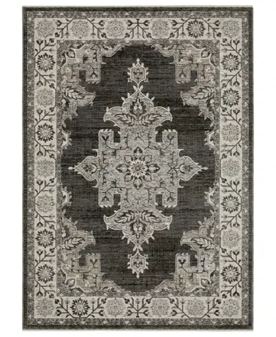 Oriental Weavers Chamberlain Ch08b 6'7x9'6 Area Rug In Gray