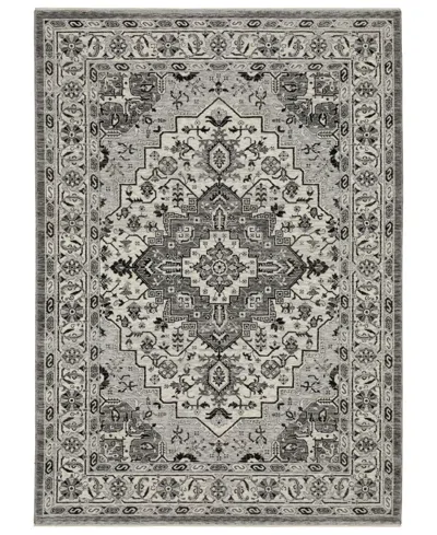 Oriental Weavers Chamberlain Ch10l 6'7x9'6 Area Rug In Gray