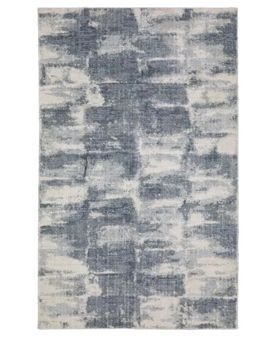 Oriental Weavers Clarke Cla07 2'6''x10' Runner Area Rug In Blue