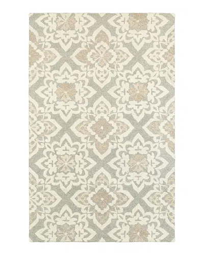 Oriental Weavers Craft 93004 Area Rug, 5' X 8' In Gray/sand
