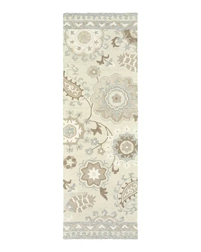 Oriental Weavers Craft 93005 Runner Rug, 2'6 X 8' In Ivory/gray