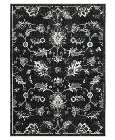 Oriental Weavers Echo Ech05 5'3"x7'6" Area Rug In Blue