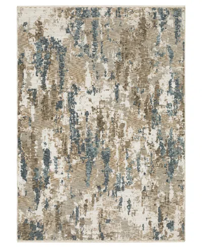 Oriental Weavers Echo Ech11 7'10"x10'10" Area Rug In Beige