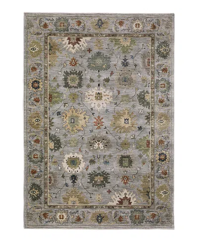 Oriental Weavers Eliana Eli03 Area Rug, 6'7x9'6 In Gray