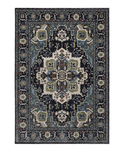 Oriental Weavers Eliana Eli09 Area Rug, 9'10x12'10 In Blue