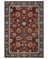 Oriental Weavers Eliana Eli12 7'10"x10'10" Area Rug In Red