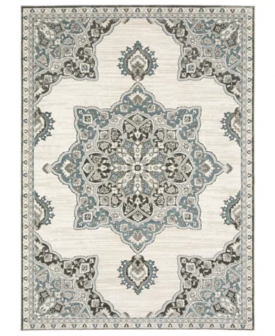 Oriental Weavers Ellington Ell01 7'10"x10'10" Area Rug In Pattern