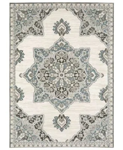 Oriental Weavers Ellington Ell01 Rug Collection In White