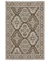 Oriental Weavers Ellington Ell03 5'3"x7'6" Area Rug In Brown