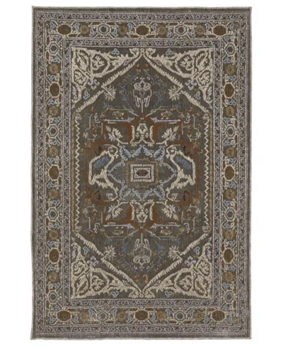 Oriental Weavers Ellington Ell05 5'3"x7'6" Area Rug In Green