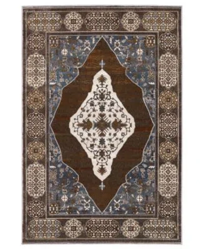 Oriental Weavers Ellington Ell06 Rug Collection In Brown