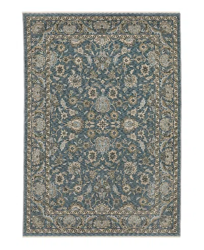 Oriental Weavers Ellington Ell07 Area Rug, 7'10 X 10'10 In Blue