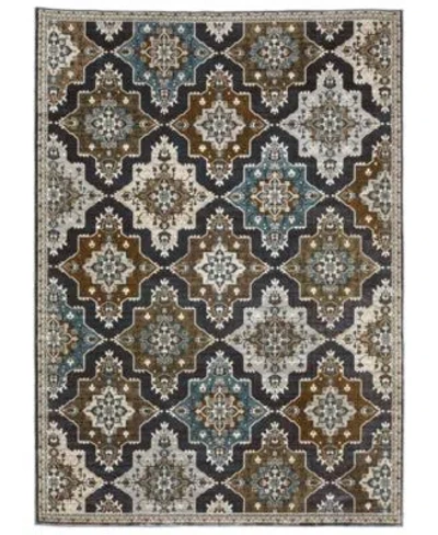 Oriental Weavers Ellington Ell07 Rug Collection In Brown