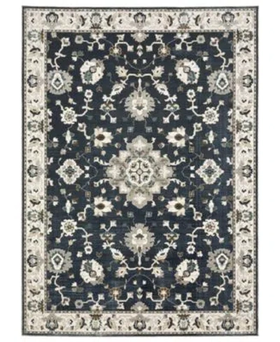 Oriental Weavers Ellington Ell08 Rug Collection In Blue