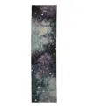 Oriental Weavers Evolution 0958a Runner Area Rug, 2'3 X 8' In Purple