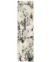 Oriental Weavers Evolution 0978a 2'6"x12' Runner Area Rug In Neutral