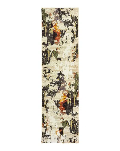 Oriental Weavers Evolution 7770j Runner Rug, 2'3 X 8' In Beige/charcoal