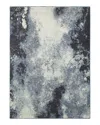 Oriental Weavers Evolution 8000b Area Rug, 6'7 X 9'6 In Navy/ivory