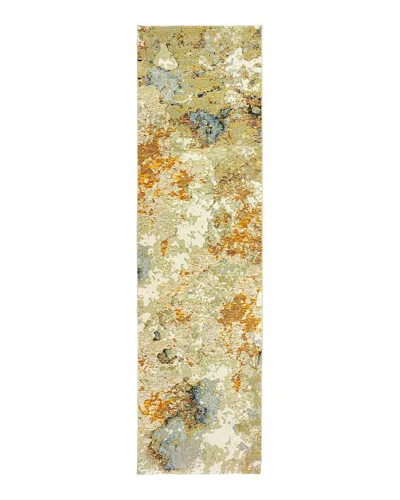 Oriental Weavers Evolution 8031b Runner Rug, 2'3 X 8' In Gold/beige