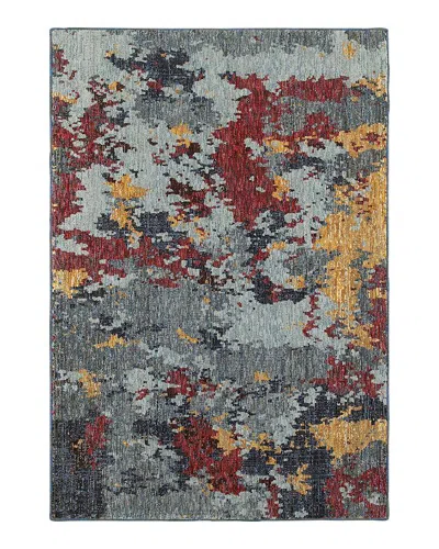 Oriental Weavers Evolution 8036c Area Rug, 8'6 X 11'7 In Blue/red