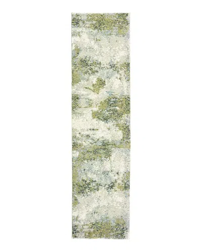Oriental Weavers Evolution 8039e Runner Rug, 2'3 X 8' In Blue/green