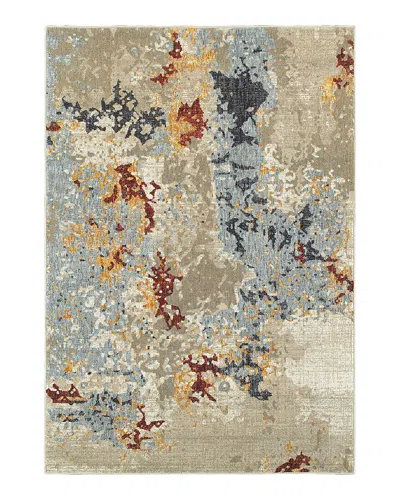 Oriental Weavers Evolution 8043k Area Rug, 6'7 X 9'6 In Beige/blue