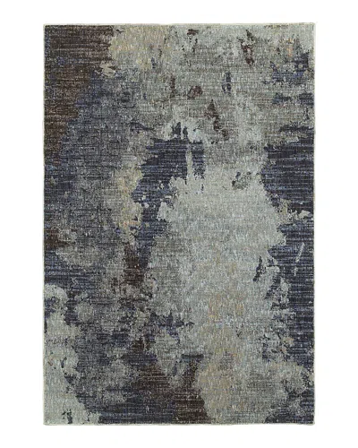 Oriental Weavers Evolution 8049b Area Rug, 7'10 X 10'10 In Navy/blue